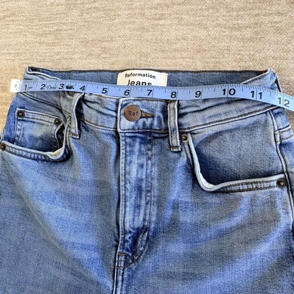 Reformation High‎ & Skinny Womens Jeans Pants Size 25 Ankle Retro High Rise - Image 6