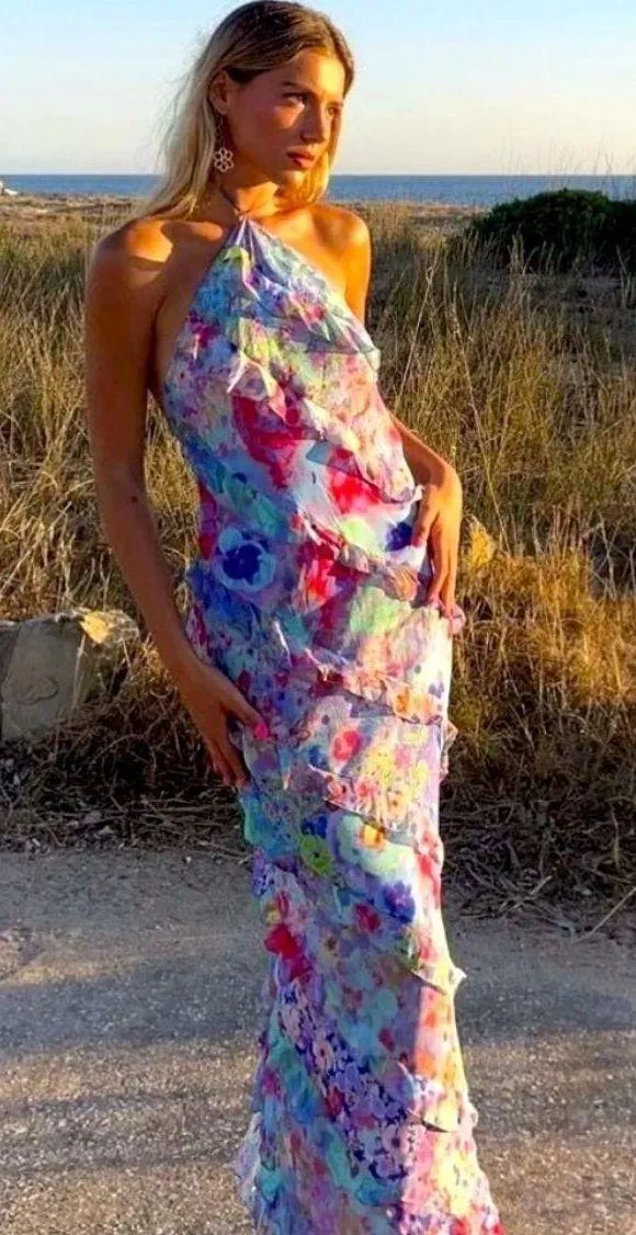 Floral Maxi Dress - Image 3