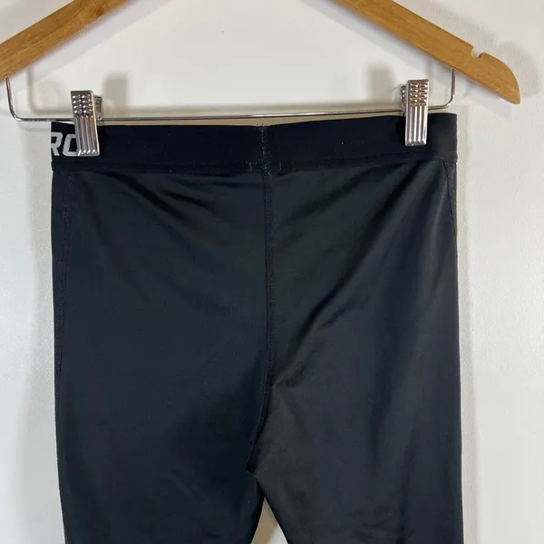 Nike Pro Dri-FIT Womens Black Cropped Leggings Athletic‎ Training Tights Size M - Image 7
