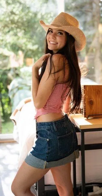Edikted Denim Mini Skirt - Image 2