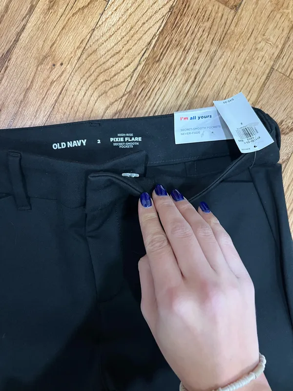 Old Navy Pixie Flare Pants - Image 2