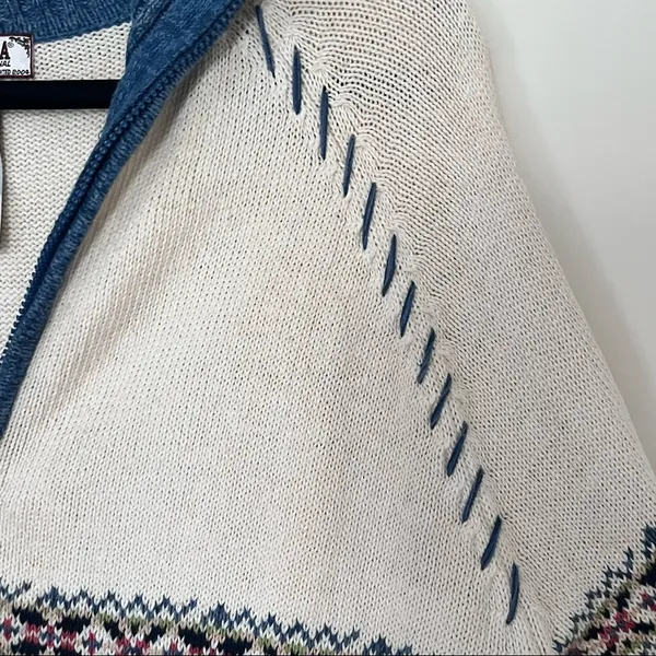 Tiara International Vintage Ribbed Spring Knit Cardigan Cottagecore Cableknit - Image 3