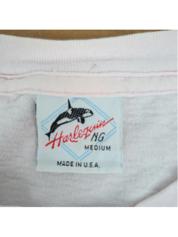 USA Made Vintage Ottermelon NWF Cotton Pink T-Shirt Medium - Image 2