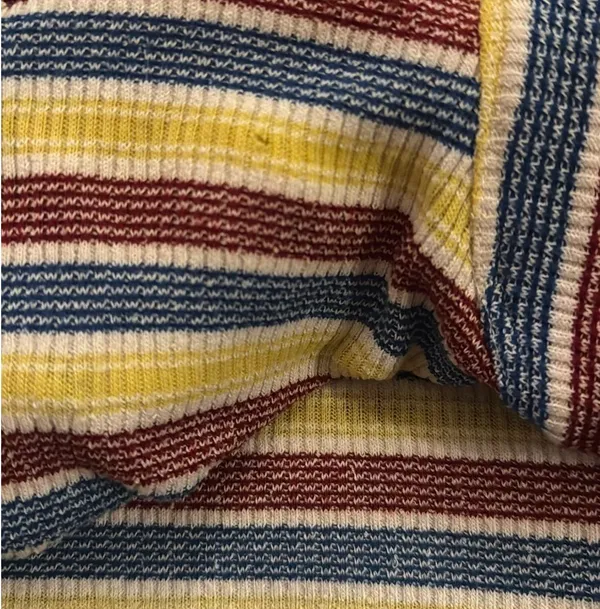 Zara striped collared tee shirt - Image 3