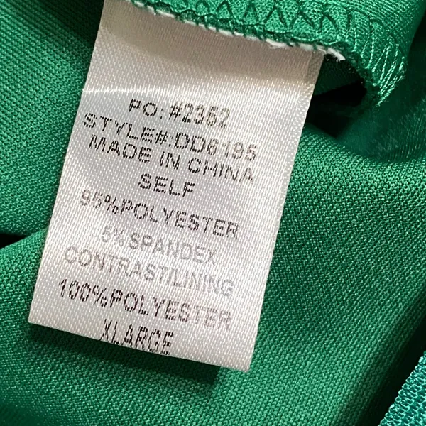 Baltic Born Green Halter Neck Wide Leg Jumpsuit XL DD6195 Emerald Formal Tie - Image 7