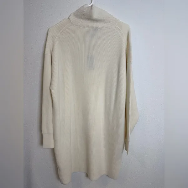 Aritzia Babaton Maclean Merino Wool Ribbed Sweater Dress NWT Size S - Image 5