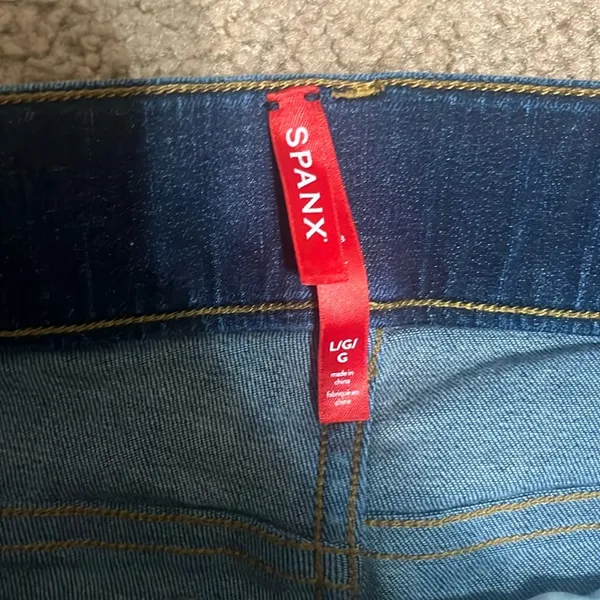 SPANX Flare Jeans‎ Midnight Shade Large - Image 10