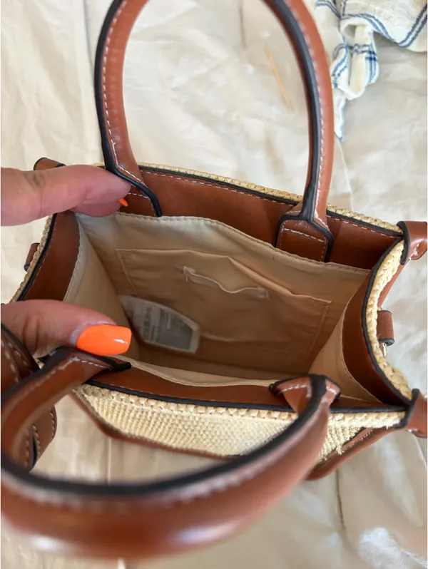 H&M Wicker Purse - Image 2