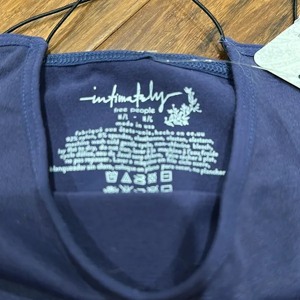 Free People Navy Camisole NWTs - Image 2