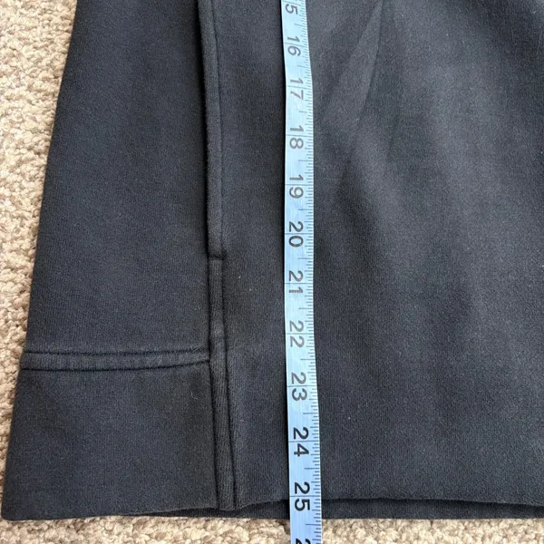 Lululemon Scuba Hoodie Women 2 Black Funnel Neck Pullover Fleece Pockets‎ - Image 8