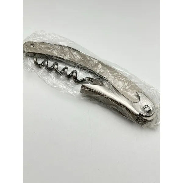 Primeware Cork Insulated Wine Bag Purse Carrier Zipper Close with Corkscrew - Image 12