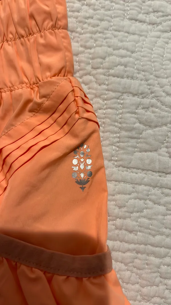 Orange Get Your Flirt On Shorts - Image 2