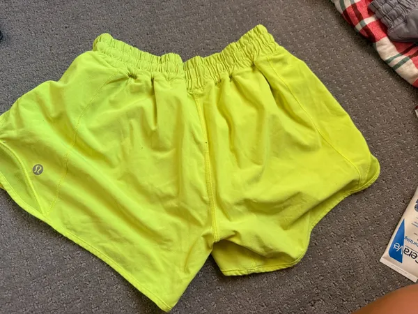 Neon Lululemon Shorts - Image 2