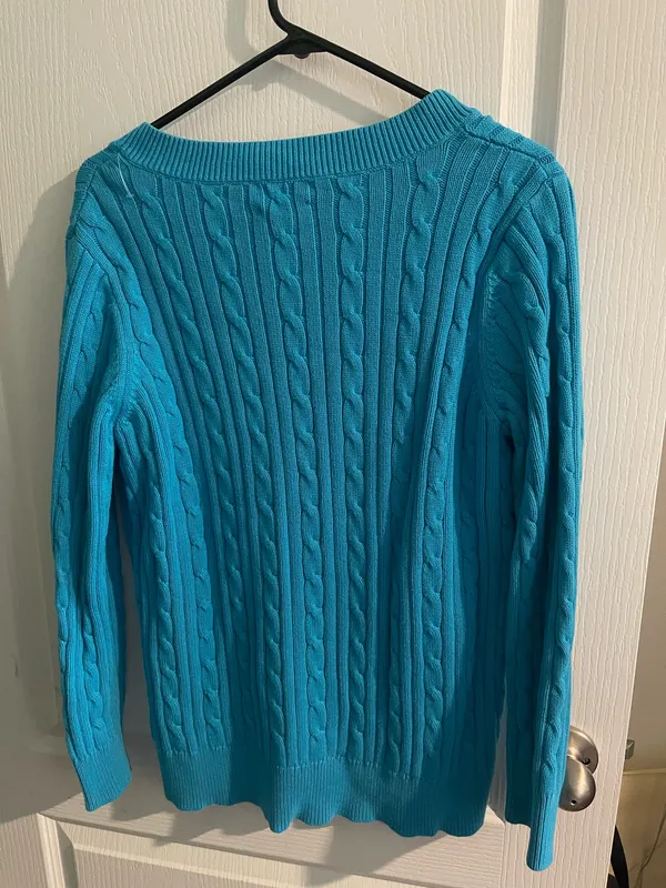 Chaos women’s v neck sweater - Image 2