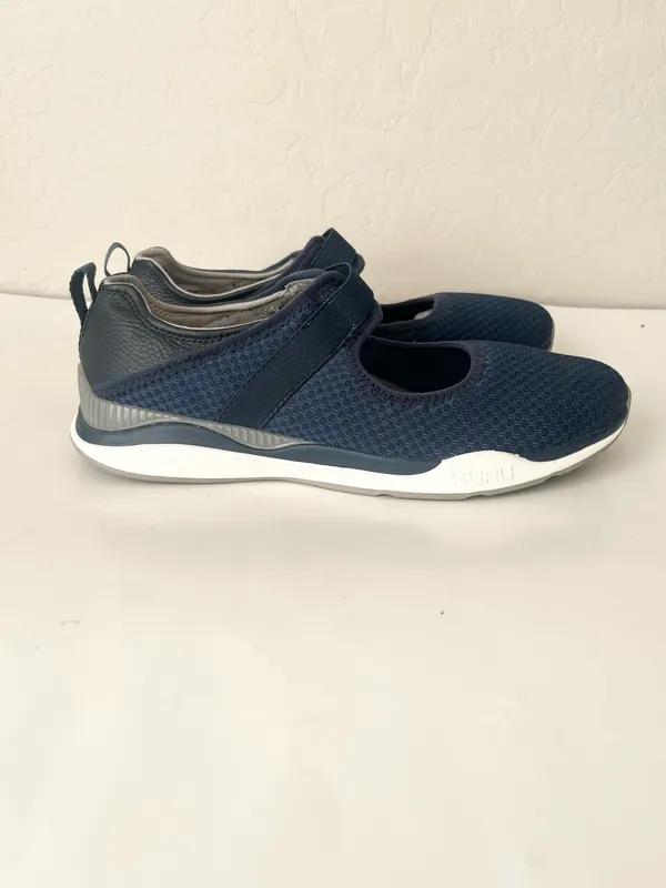 Kuru Lucy Slip On Mary Jane comfort sneakers Shoes Blue 10.5 women’s - Image 2