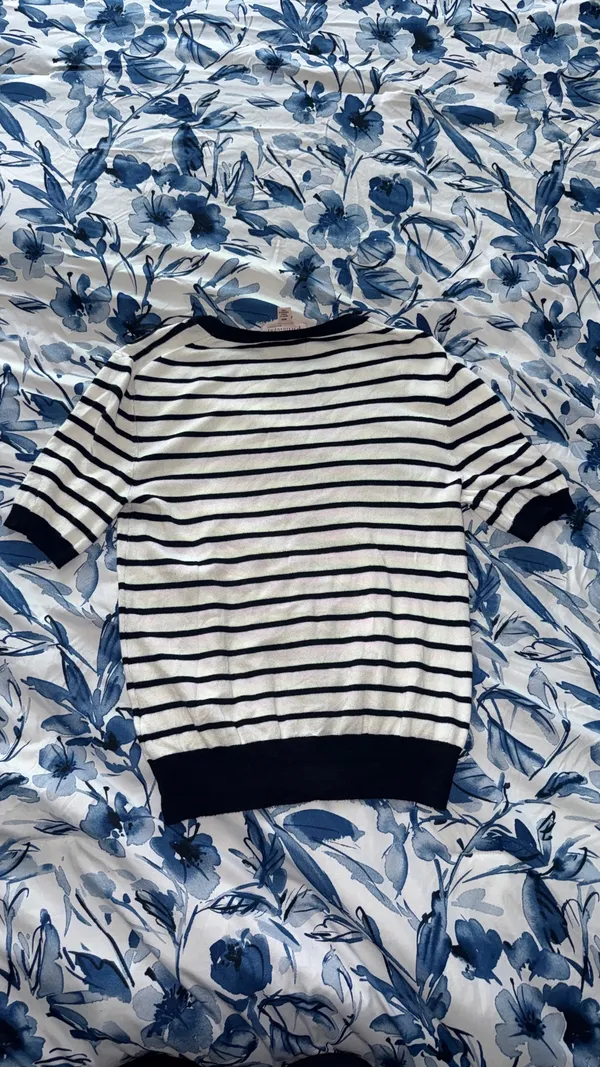 Philosophy Striped Sweater Top - Image 3