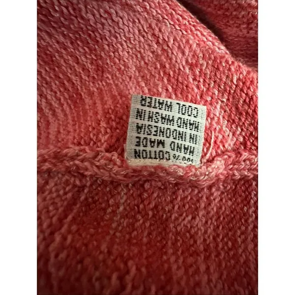 $320 Asta Resort Fifi Mini Dress pink knit S - Image 7