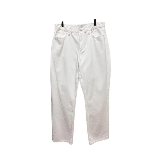 Favorite‎ Daughter The Tommy Mid Rise Boyfriend Jean Size 31 White Anthropologie - Image 13