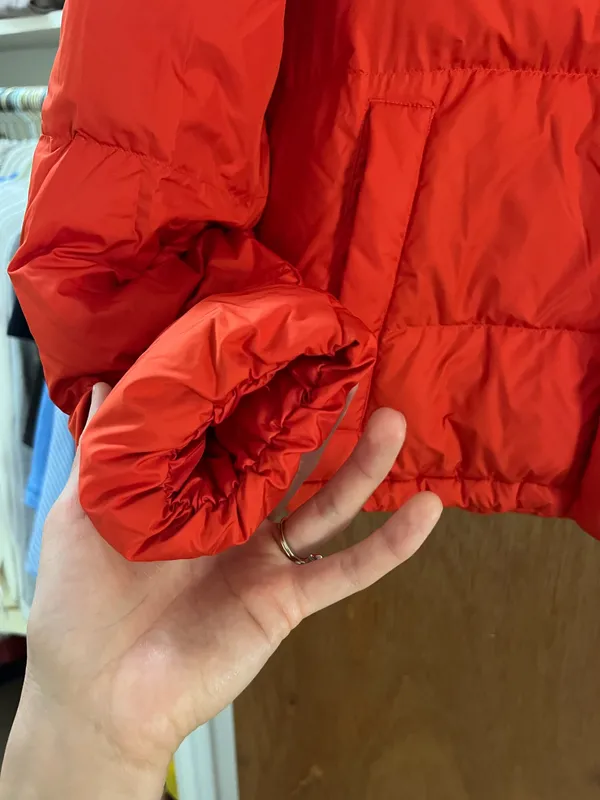Eddie Bauer Red 650 down puffer jacket  - Image 7