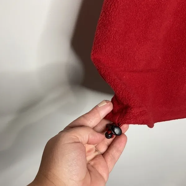 Cabela’s red‎ fleece vest size medium - Image 6