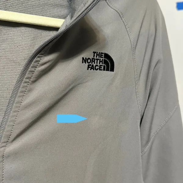 NorthFace longsleeve zipup jacket  - Image 6