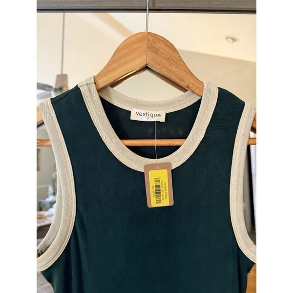 Vestique Women's Green Juniper Dress Size Small - Image 5