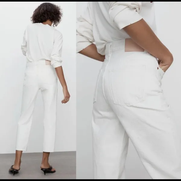 Zara the Bliss straight off-white jeans - Image 5
