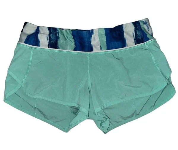 Lululemon Run: Speed Short Menthol Brush Harbor Blue Menthol Size 6 - Image 3