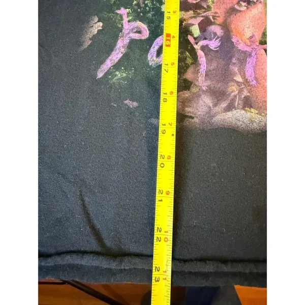 Melanie Martinez‎ Portals Graphic Tee Raw Hem Black Size L Grunge Indie Sleeze - Image 6