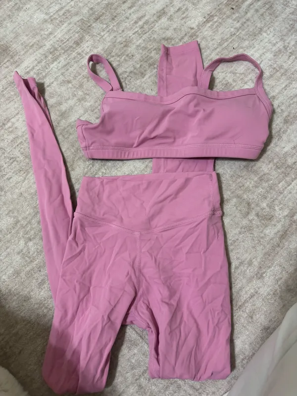FORM matching workout set size xs Pink - Image 2