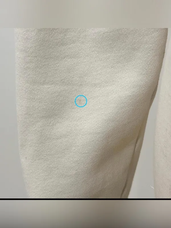 Lululemon Scuba Full-Zip Cropped Hoodie Size 8 Bone Athleisure Lounge Minimal - Image 10
