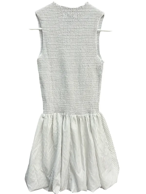 NWT Princess Polly Narnia Bubble Hem Mini Dress Sage Size 4 - Image 7