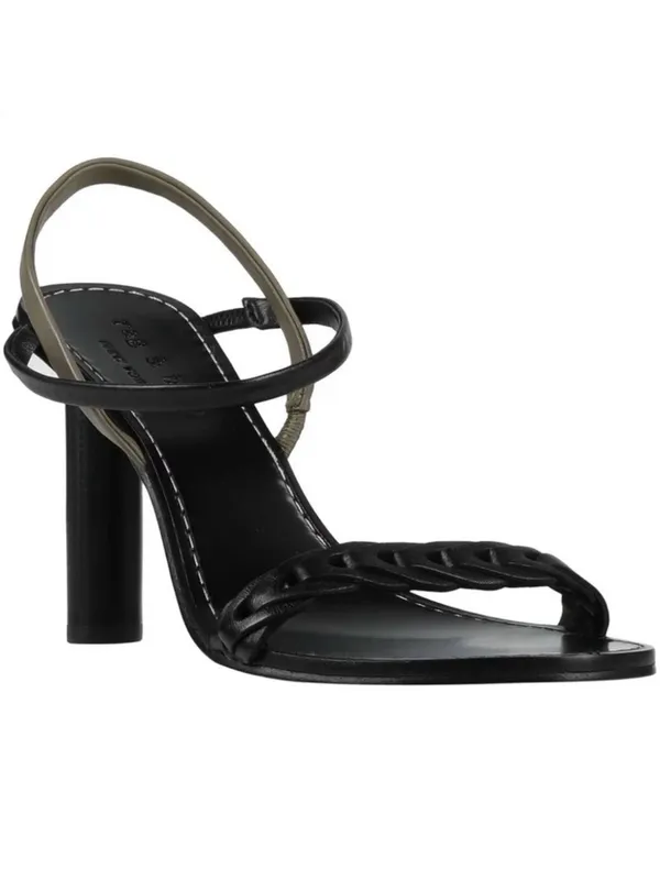 Rag & Bone Infinity cylinder braided black shoes High Heels size 36 - Image 3