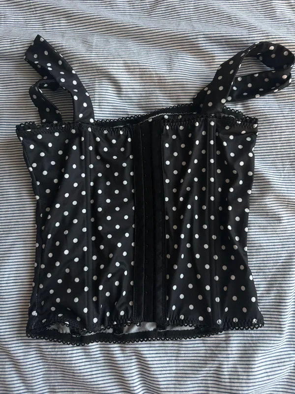 Corset Top Black - Image 4