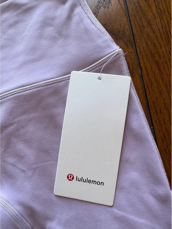Lululemon Align No Line High-Rise 28” Lilac Play Size 4 NWT - Image 5