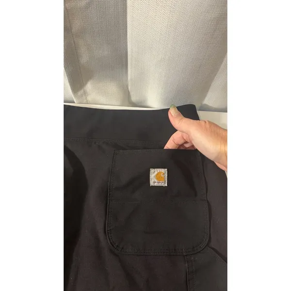 Carhartt Force Black Fitted Utility Leggings‎ Women XXL (20) Short Work Pants - Image 7