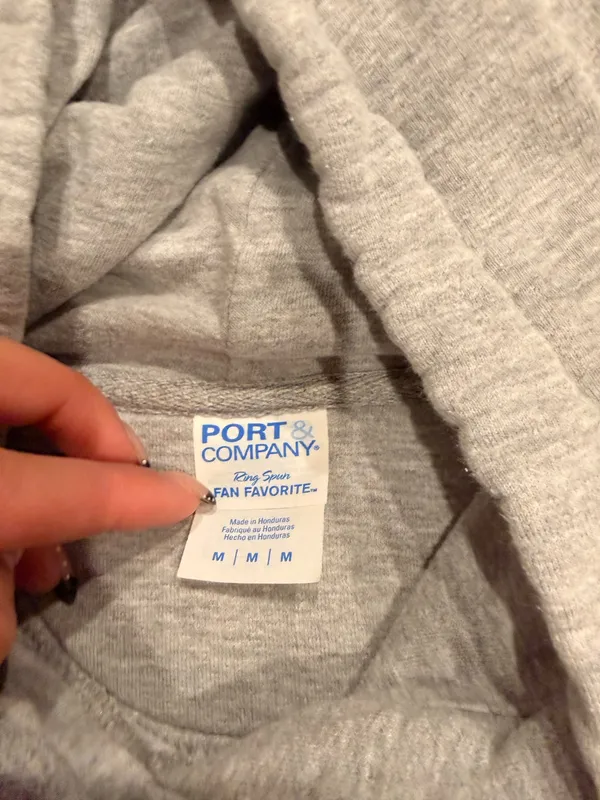 Grey UCLA Hoodie Gray Size M - Image 3