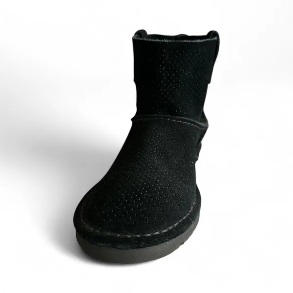 Ugg Ankle Boots Women's Black Classic‎ Unlined Mini Cozy Casual Size 6 - Image 5