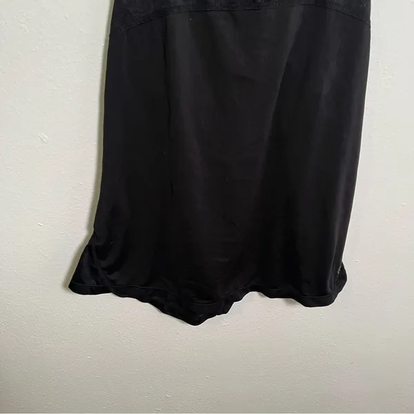 American Eagle Women's Athletic Tank Top Black Racerback‎ Lace Cut Out Stretch - Image 5