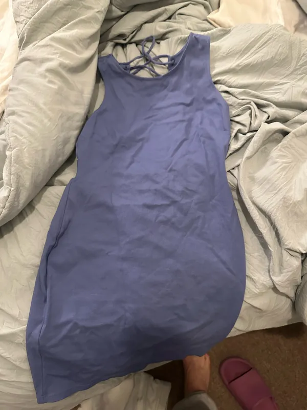 Blue cocktail dress - Image 3