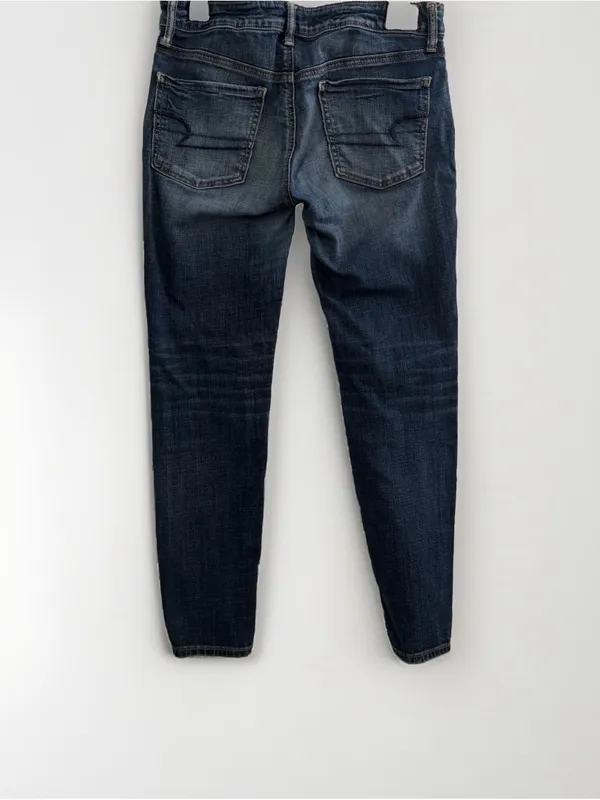 American Eagle Outfitters Women’s medium Blue Jeggings size 6 - Image 2