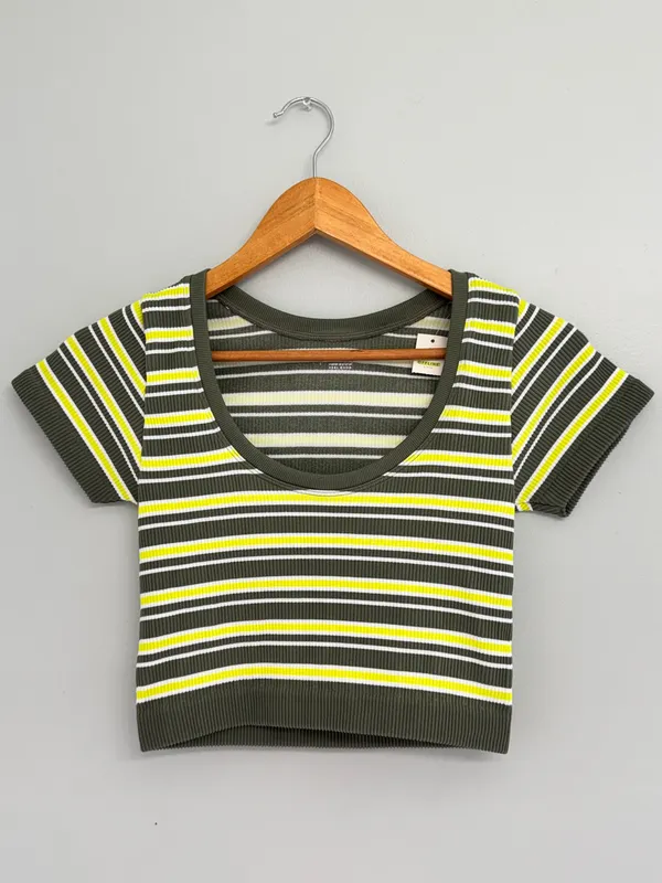 OFFLINE by Aerie seamless striped top NWT - Image 3