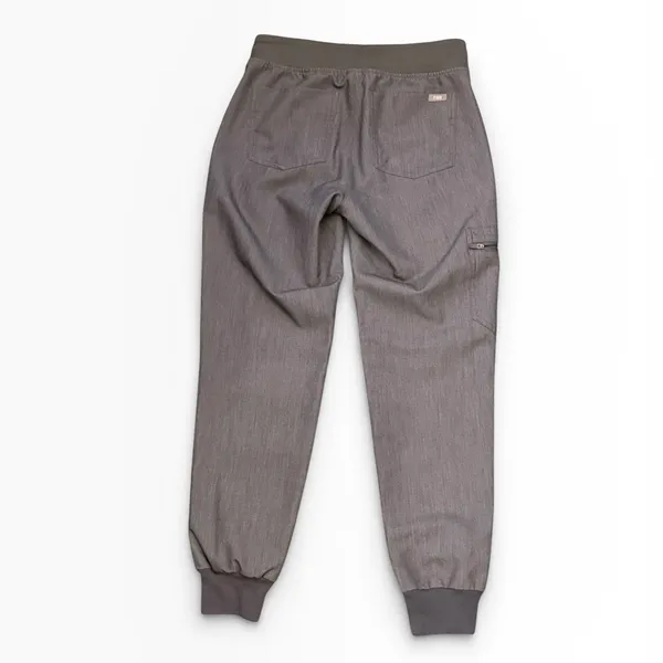 FIGS Zamora Technical Collection XS Heather Gray Jogger‎ Scrub Pants Loose Fit - Image 2