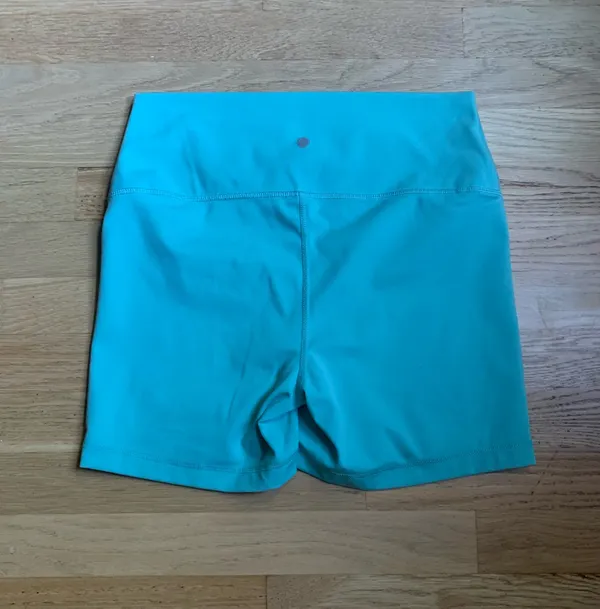 Yogalicious Lux Mint Bike Shorts - Image 3
