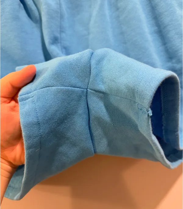 Zenana Elastic Waist Shorts Bright Blue - Image 3