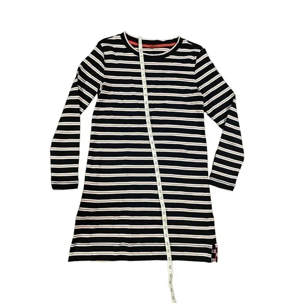 Lou & Grey black white tan striped dress‎ size XS - Image 6
