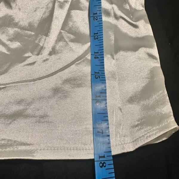 Vintage Lace Trim Camisole White Size M - Image 8