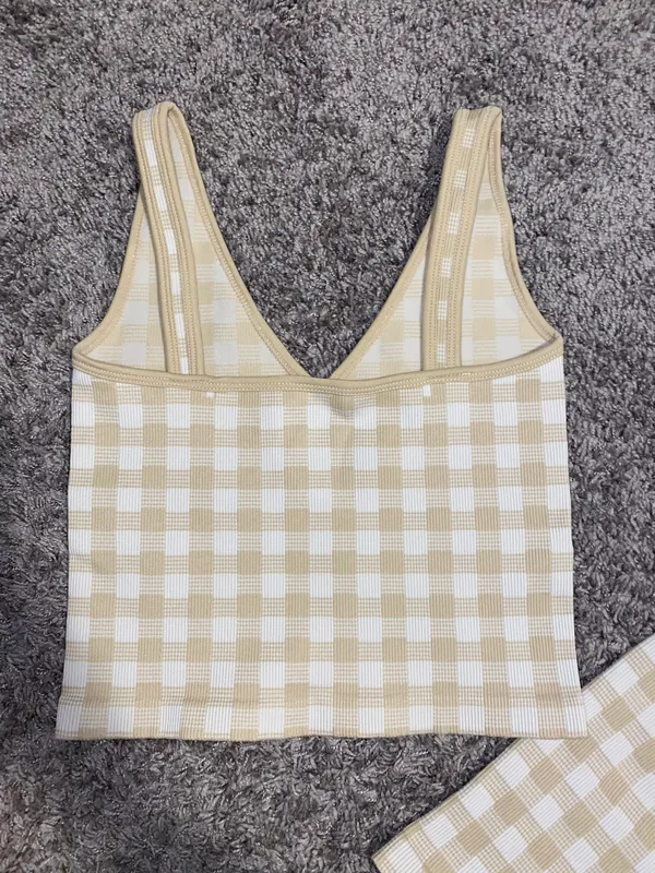 Boutique Seamless Gingham Set - Image 2