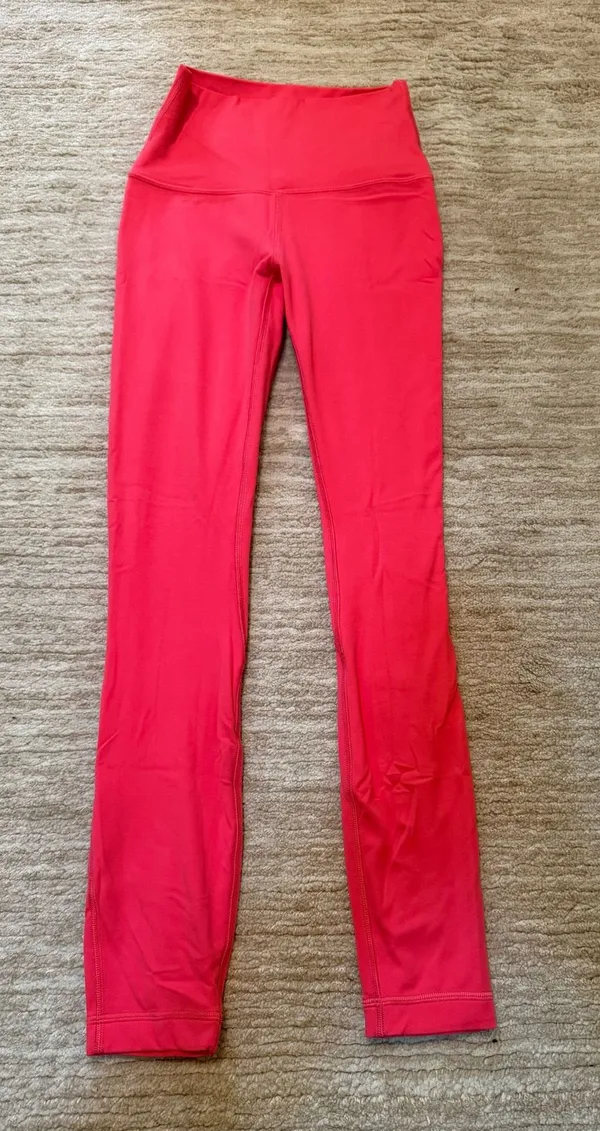 Lululemon Glaze Pink Align High Rise Leggings 25” - Image 3