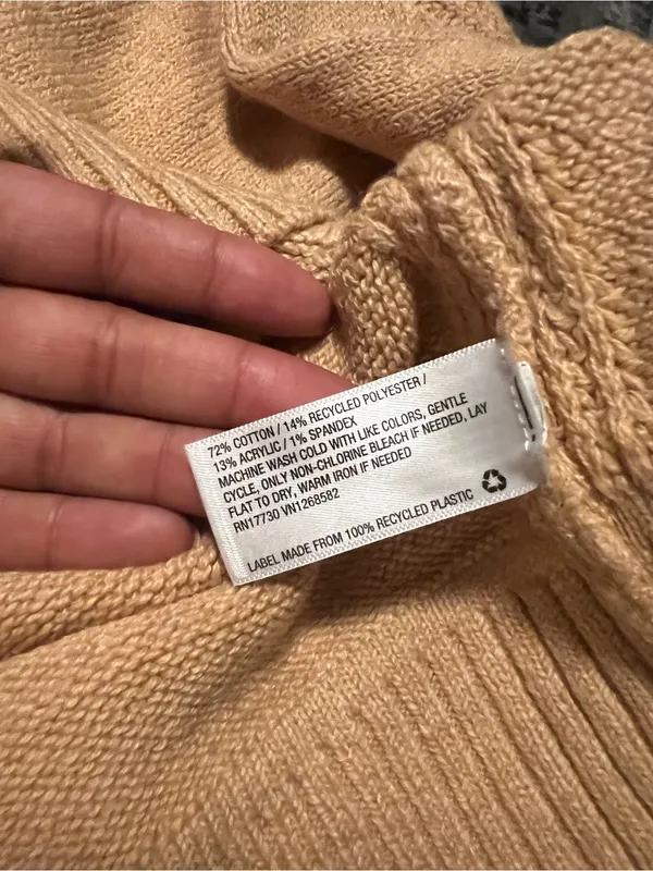 Universal Threads Women's Crewneck‎ Sweater in Camel Tan Size S NWT - Image 5